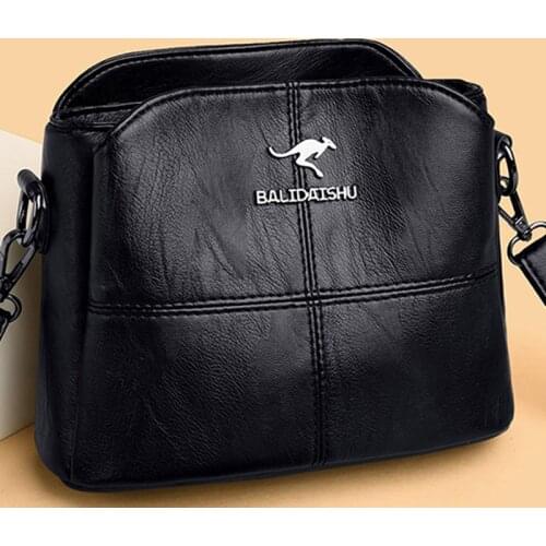 Fashion Crossbody Bags For Women High Quality Pu Leather Messenger Bag Designer Female Handbags And Purses String Bucketket Bag