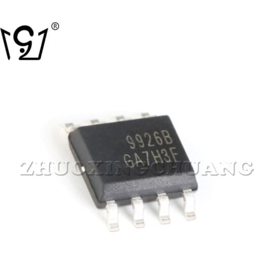 10PCS AO9926B SOIC-8 20V/7.6A 9926B new and original IC