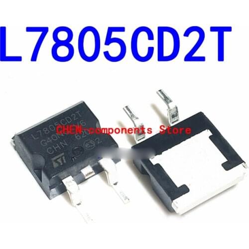 10pcs New domestic L7805CD2T patch TO-263 three-terminal regulator tube L7805