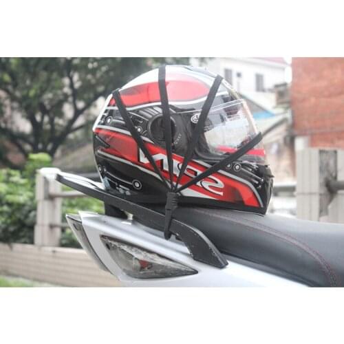 2 pieces/lot High Quality 60cm Universal Helmet Rope Motorcycle Luggage Rope Belt Straps Elastic Cargo Net Rope