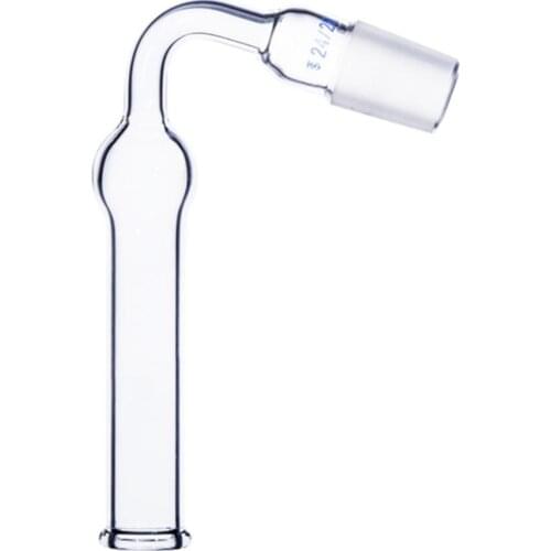 24/29,Glass Drying Tube,Bent Shape,Chemistry Laboratory glassware