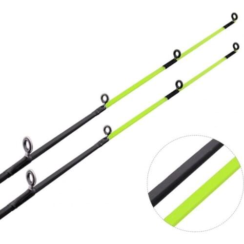 61cm Winter Fishing Shrimp Rod Camouflage Straight Handle Rod 2 Sections Telescopic Good Toughness Ice Fishing Rod Fish Pole