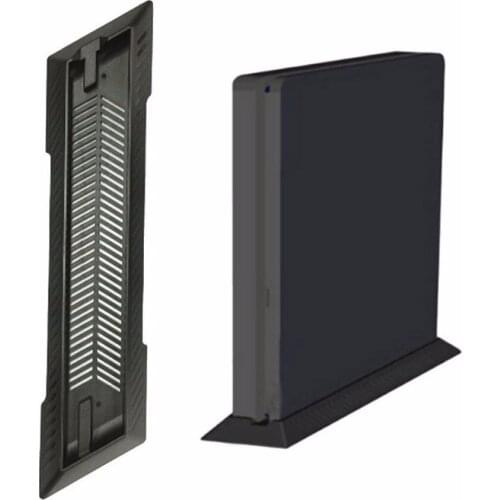 New Vertical Stand Dock Mount Supporter Base Holder for Sony PS4 Slim Black
