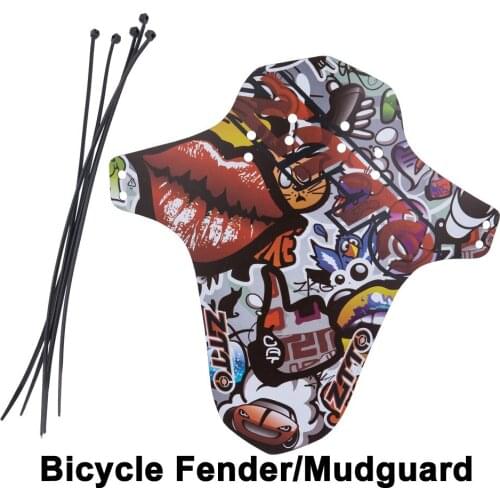 Bike Mudguard Bicycle Fender Lightest durable Front Rear Short Mudguards for Mountain Road MTB Bike 10 Piece PP 0.8mm Good Shape