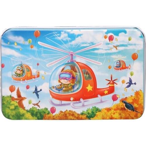 DIY Wooden Puzzle 60 Pieces Adult Puzzles Develop intelligence Children Educational Toys Personalized Gifts for Kids Jigsaw Gift