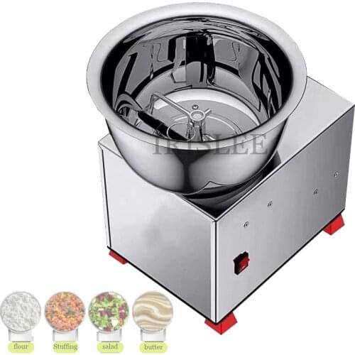 Home Use Stainless Steel Dumpling Skin Dough Kneading Making Machine Pita Bread Dough Kneader Maker Electric Pastry Flour Mixer
