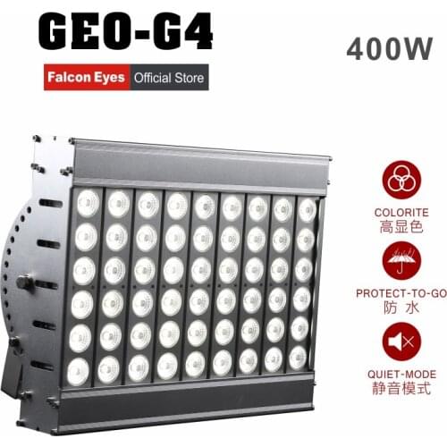 Falconeyes Lighting Stage Equipment 400W Waterproof Giant LED Photography Light Continuous GEO-G4 For Video/Film/Studio/Movie