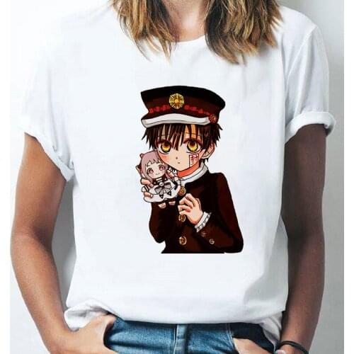 Women Kawaii Japanese Anime T Shirt Hot Toilet Bound Hanako Kun Graphic Tees Funny Cartoon Summer Tops T-shirt Female Clothing