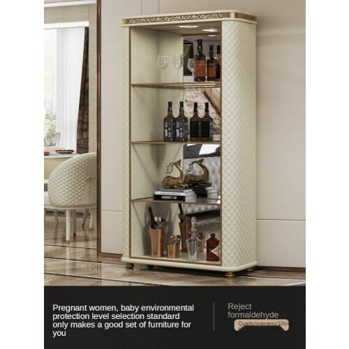 Wine cabinet combination Italian model dining room locker living room cabinet wine storage cabinet decoration cabinet