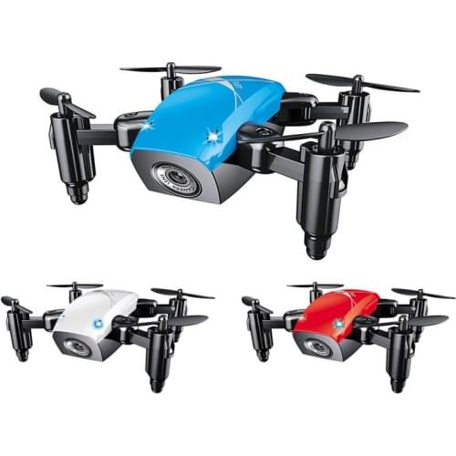 Mini Drone With Camera HD S9 No Camera Foldable RC Quadcopter Altitude Hold Rc Copter WiFi FPV Micro Pocket Drone New TSLM1
