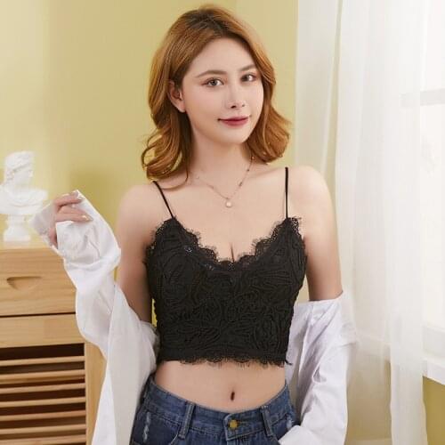 2021 new lashes lace beauty back wrap bra text with the same paragraph lingerie ladies tube top goddess sexy sling bra