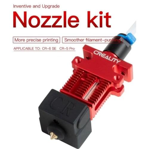 Original CRELITY 3D 24V CR-6 SE Printer Assembled 0.4MM Nozzle Hotend Extruded Kit +Auto-leveling Kit For CR-6 SE Printer parts