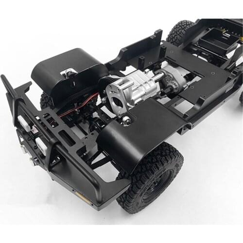 Aluminum Alloy Front Wheel Guard Lining For 1/10 Rc Crawler Toy Cars 4WD TOYOTA 4RUNNER Body Match TF2 Chassis