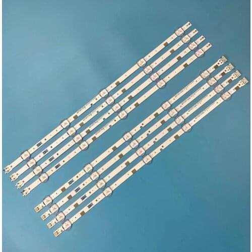 8pcs LED strip for Samsung50" 49" UN49j5200AG UN49J5290AF E306084 49 FHD-R-180319-JEDI FHD-L-180319 BN96-46572A BN96-46573A