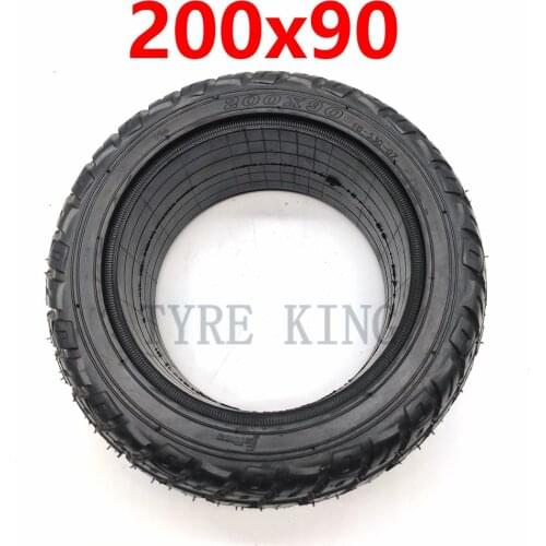 200x90 Solid Tire 200*90 Tubeless Tyre Fits Electric Scooter Torque Car 8 Inch Explosion-proof Solid Wheel Tyre