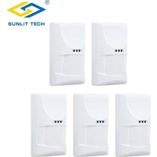 5pcs Indoor Wired Pet PIR Sensor Infrared Motion Detector sensor alarm for Home Security movement detector driveway alarm System