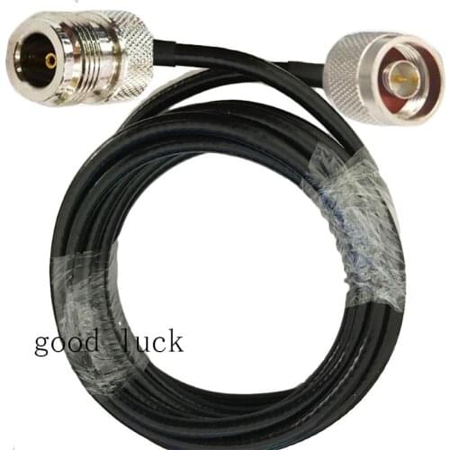 50-5 5D-FB Coaxial Cable N Male to N Female connector RF Coax Cable 50ohm 50cm 1/2/3/5/10/15/20/25m