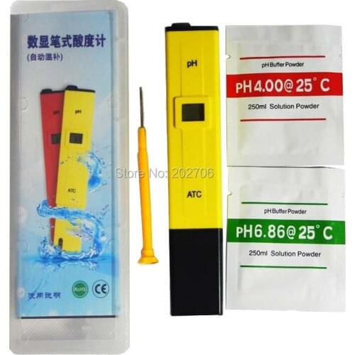 Digital Tester PH-009 IA 0.0-14.0pH for Aquarium Pool Water Laboratory Pocket Pen Water PH Meter