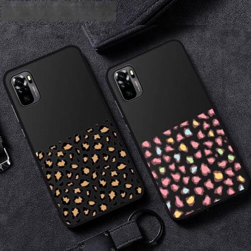 Leopard Print Colorful Phone Case For Xiaomi Mi Redmi Note 8T 9T 9S 9A 10 7 8 9 Lite pro
