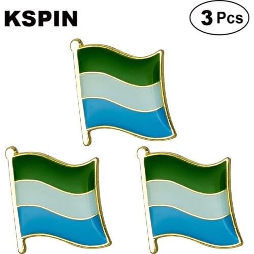 Sierra Leone Lapel Pin Brooches Pins Flag badge Brooch Badges