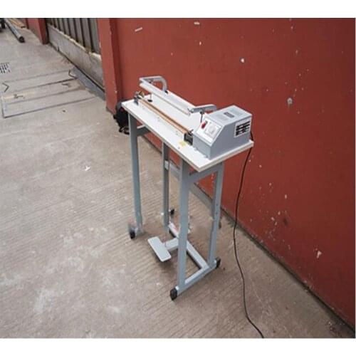 220V Electric Hot Wire Foot Pedal Sealing Machine 500W Food Plastic Bags Seal Packaging Sealer Machine SF-B400