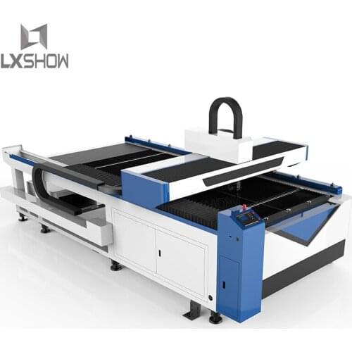 Top sale 1325 flatbed 500w fiberlaser with Co2 laser cutting hybrid machine 130W150W