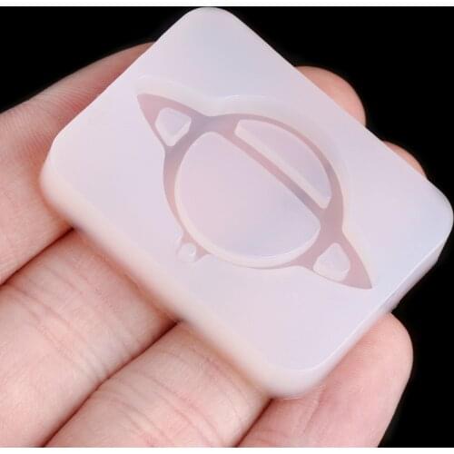 JAVRICK Star Saturn Shape Silicone Mold Cake Jelly Chocolate Making Tool Decoration Jewelry Tool