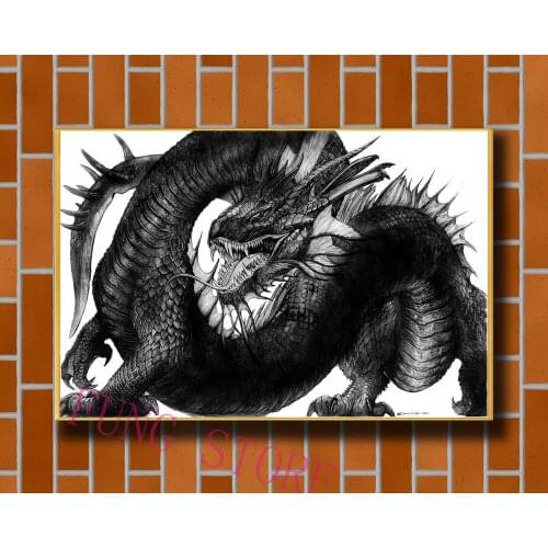 K031 Science Fiction Mech Warrior Robot Monster Originality Custom Silk Poster Home Deco Wall Art Christmas Gift