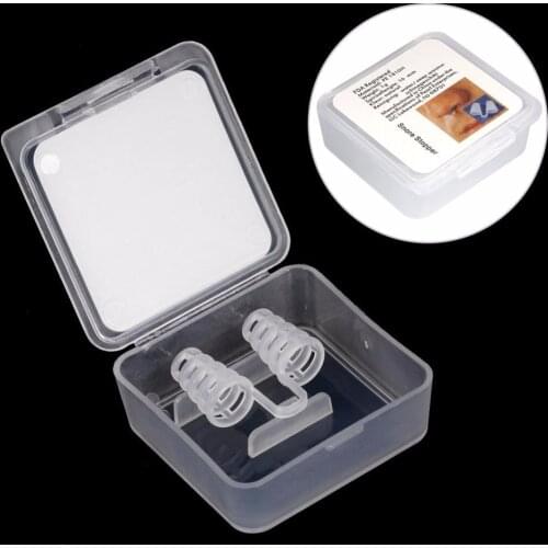 Easy Sleeping Breath Aid Clip Nasal Dilator Device Relieve Anti-Snoring Stopper Guard