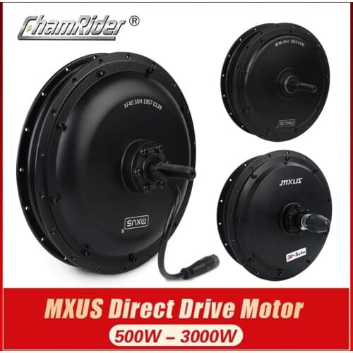 MXUS Wheel hub motor 72V 3000W 60V 1500W Electric Bike Motor 48V 1000W 500W Brushless Driect Drive Motor E-bike Motor Powerful