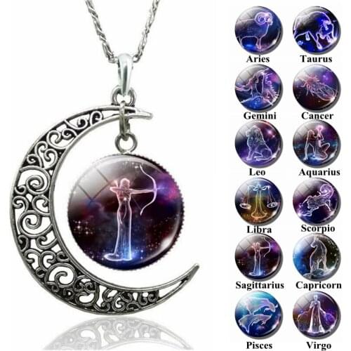 MUQGEW Women's Pendants Zodiac Signs