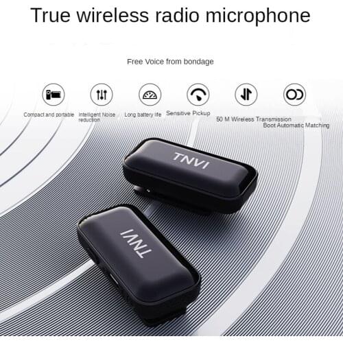2021 New Product Listen To The V3 Wireless Receiver Microphone Mobile Phone Shaker Hand Live Noise Reduction Microphone