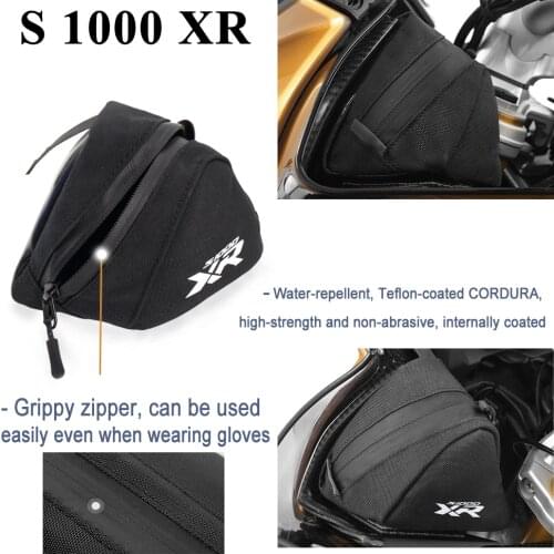 NEW Cockpit Bags Waterproof Fairing Side Repair Toolbox Storage Bag Frame Package For BMW S1000XR up to 2019 S 1000 XR S1000 XR