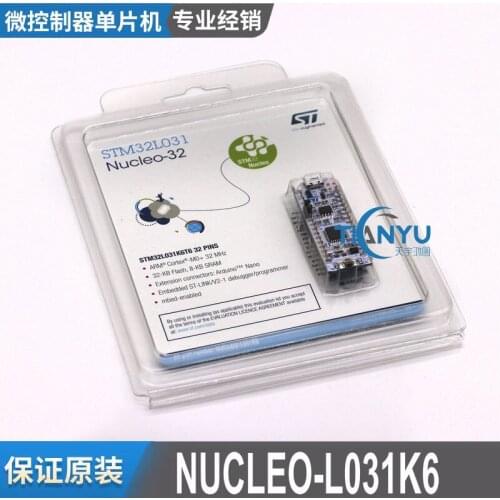NUCLEO-L031K6 ARM STM32 nucleo-32 development board with STM32L031K6T6 MCU
