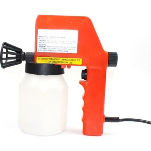 High Quality Electric Spray Gun 600ml 220V 0.8mm Nozzle Paint Household Diy Blender Spray Gun Painting Gun Power Instrument