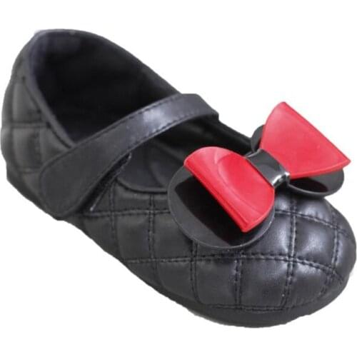 Girls Shoes 2021 Autumn New Korean Bow Soft Sole Shoes Children Princess Genuine Leather Shoes Hot Sale