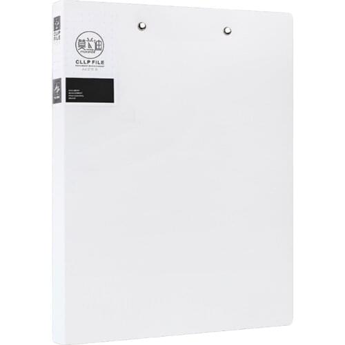 Larger Capacity A4 Document Holder A4 Size Punchless Binder A4 File Folder Office Stationary Supply for Office School