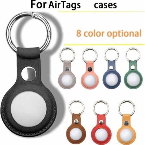 For Apple Airtags Liquid Silicone Protective Sleeve For Apple Locator Tracker Anti-lost Device Keychain Protective Sleeve Hot