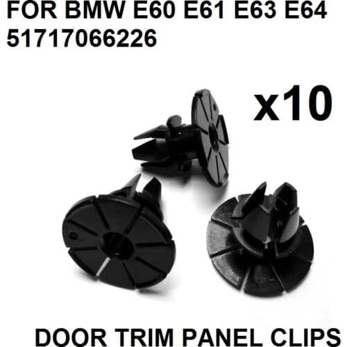 10x Spacer Clip Side Skirts Rivet Body FOR BMW E60 E61 E63 E64 | 51717066226