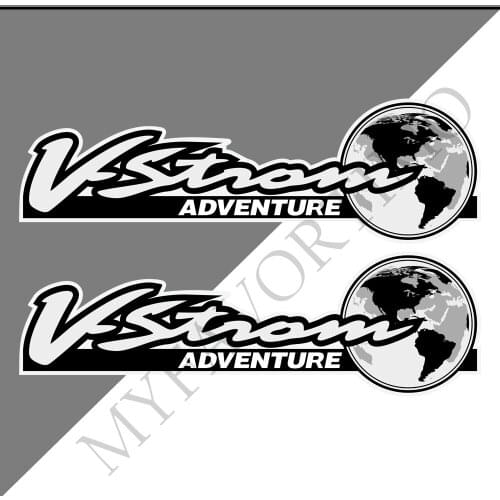 2018 2019 2020 2021 Tank Pad 1050XT For Suzuki V-STROM DL 1000 650 250 1050 XT Trunk Luggage Cases ADVENTURE Stickers V STROM