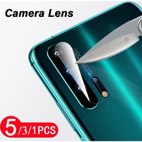 5/3/1Pcs full cover for huawei nova 7 6 SE 5 pro 5i 5T 4 3i 3E Camera Lens Tempered Glass protective Film phone screen protector