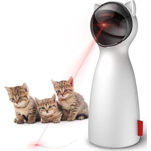 Automatic Cat Toys Interactive Smart Teasing Pet LED Laser Funny Handheld Mode Electronic Pet for All Cats