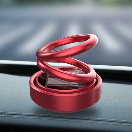Car Air Freshener Perfume Dashboard Fresh Car Fragrance 360 Suspension Rotation Car-style Air Auto Aromatherapy Car Accessories