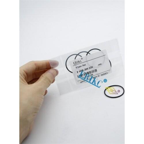 ERIKC F00RJ00220 (5600709018) Oil Resistance O-Ring F 00R J00 220 for 0445120# injector solenoid valve 5 pcs / bag
