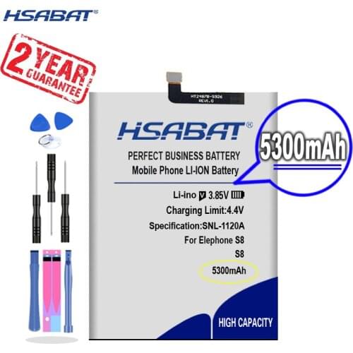 HSABAT Elephone S8 Batteries China
