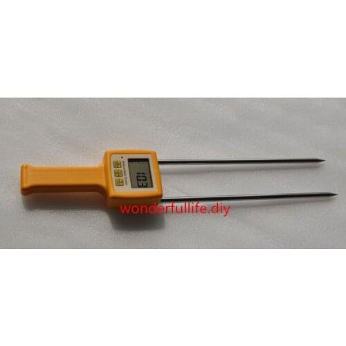 3 Pcs/Lot Corn,wheat,rice,bean,wheat flour tester 4 Digital LCD Grain moisture meter range:5-35% hygrometer
