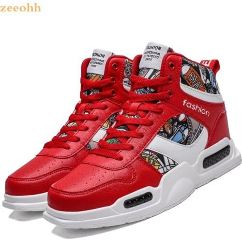 Autumn Ankle Boots 2020 Unisex Sneakers Work Shoes Round Toe Lace-Up Men Shoes high top Female Vulcanized Shoes