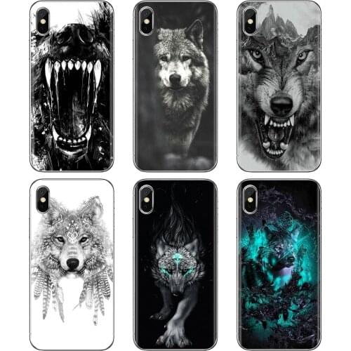 Wolf Wolves and Spirit Animal Print For Xiaomi Mi 5X 6X Mix 1 2 2S 3 Mi5 Mi5S Mi6 Mi3 Mi4 poco X3 nfc F2 Pro M3 Phone Soft Case
