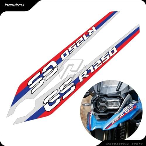Motorcycle Front Frame Decals Case for BMW R1250GS 2017-2020