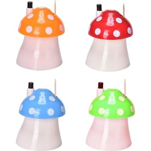 New Arrival Creative House and Mushroom Shaped Automatic Toothpick Holder Pocket Small Toothpick Box kitchen accessories